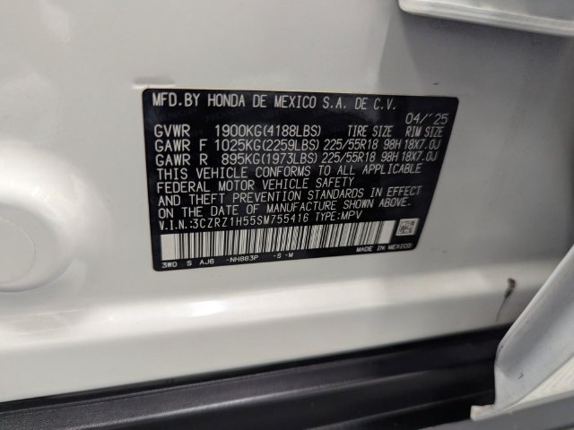 Certified 2025 Honda HR-V Sport image 34