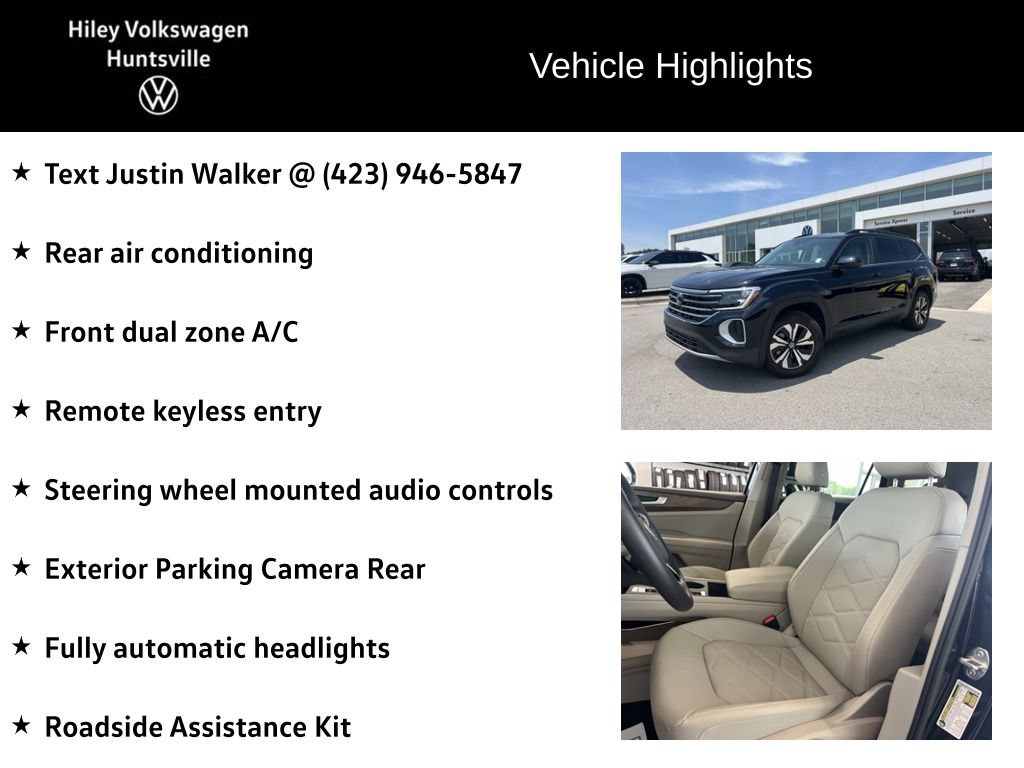 Certified 2026 Volkswagen Atlas SE FWD image 7