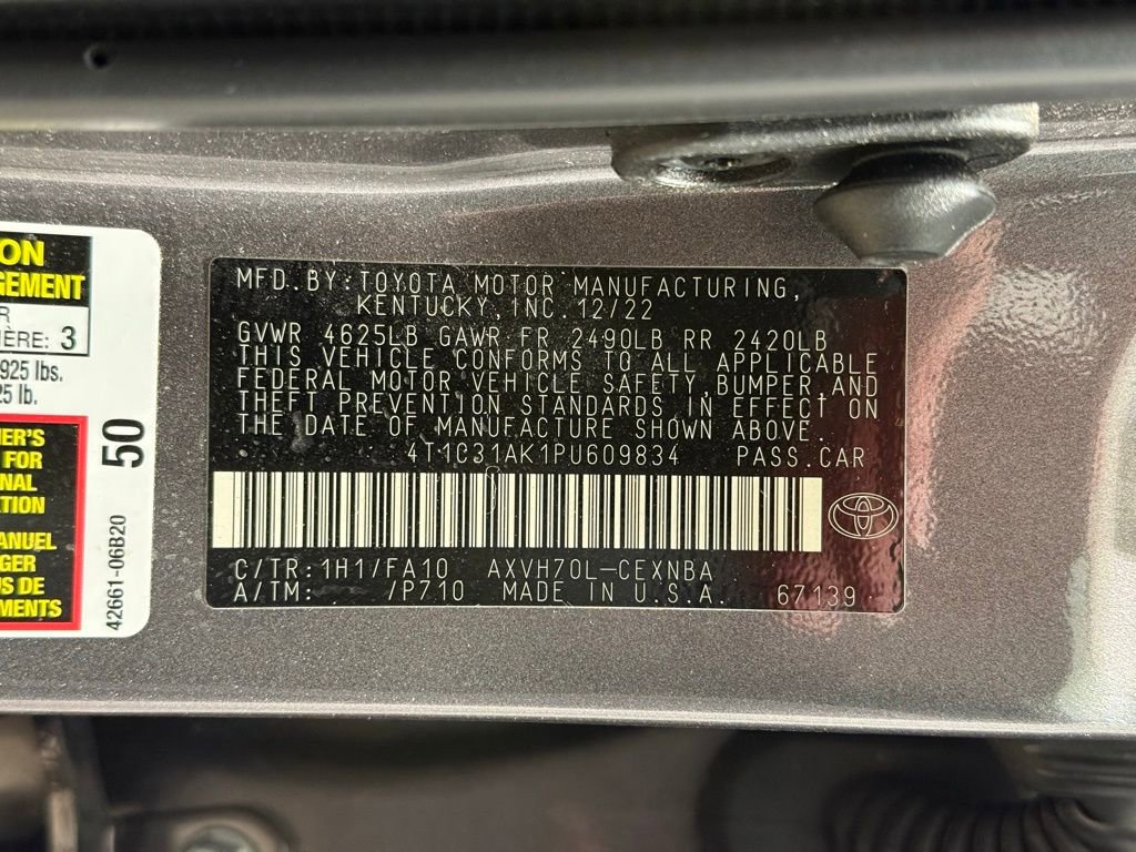 Certified 2023 Toyota Camry LE image 28