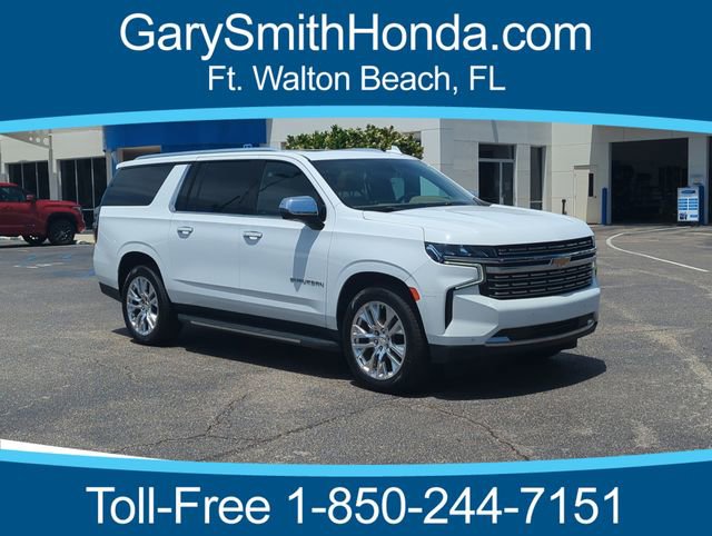 Used 2021 Chevrolet Suburban Premier w/ Premium Package RWD image 1