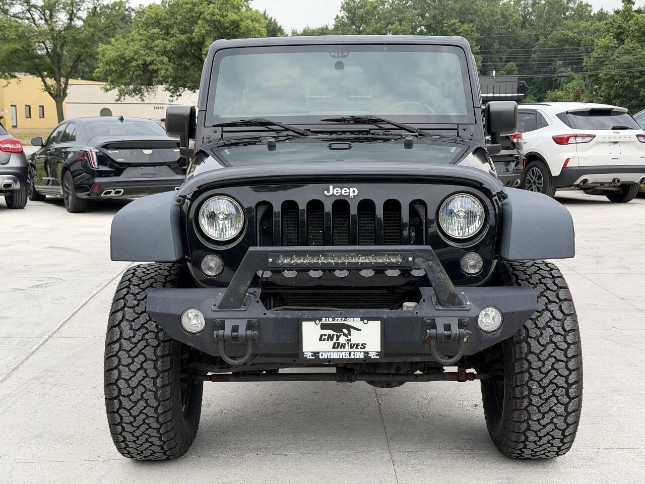 Used 2015 Jeep Wrangler Unlimited Sport w/ Connectivity Group AWD/4WD image 3