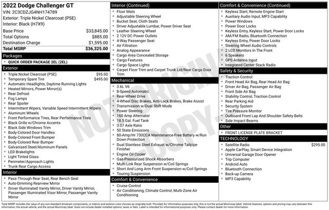 Used 2022 Dodge Challenger GT RWD image 33
