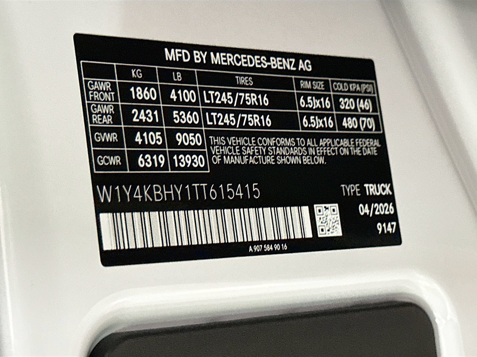 Used 2026 Mercedes-Benz Sprinter 2500 image 29