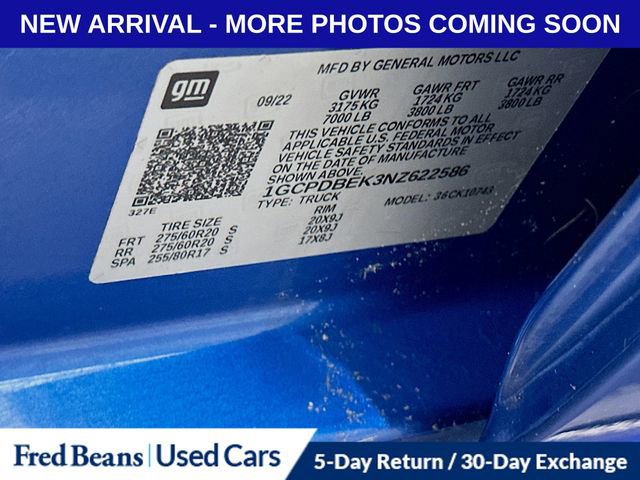 Used 2022 Chevrolet Silverado 1500 Custom image 31