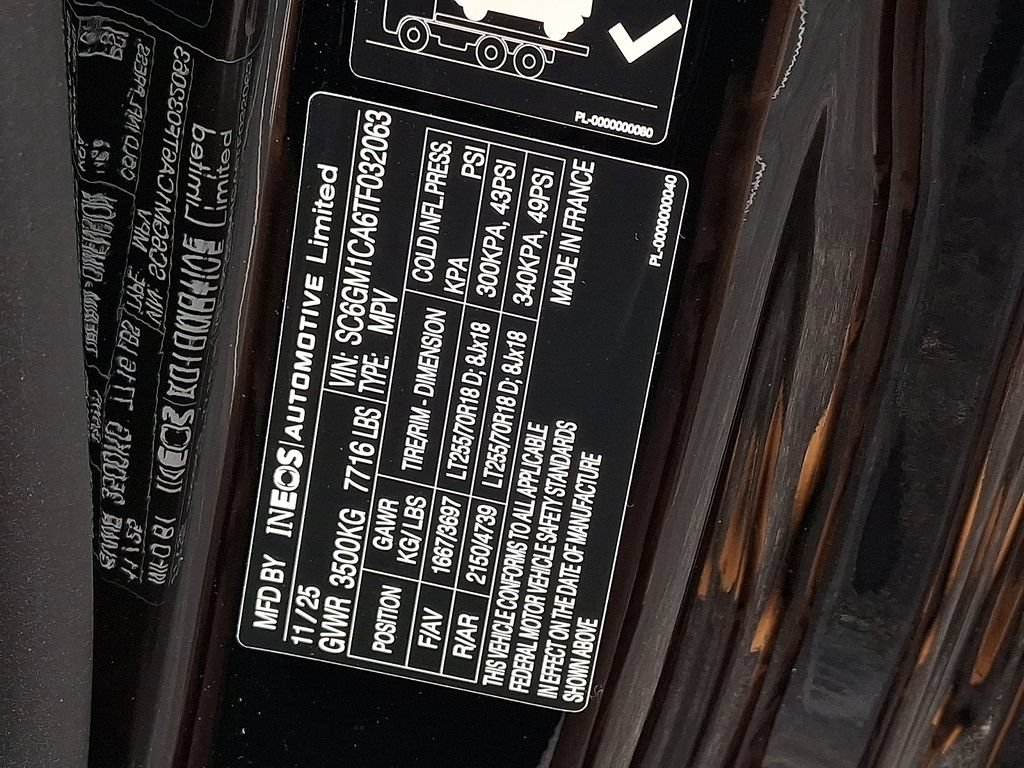 New 2026 INEOS Grenadier Fieldmaster Edition AWD/4WD image 12