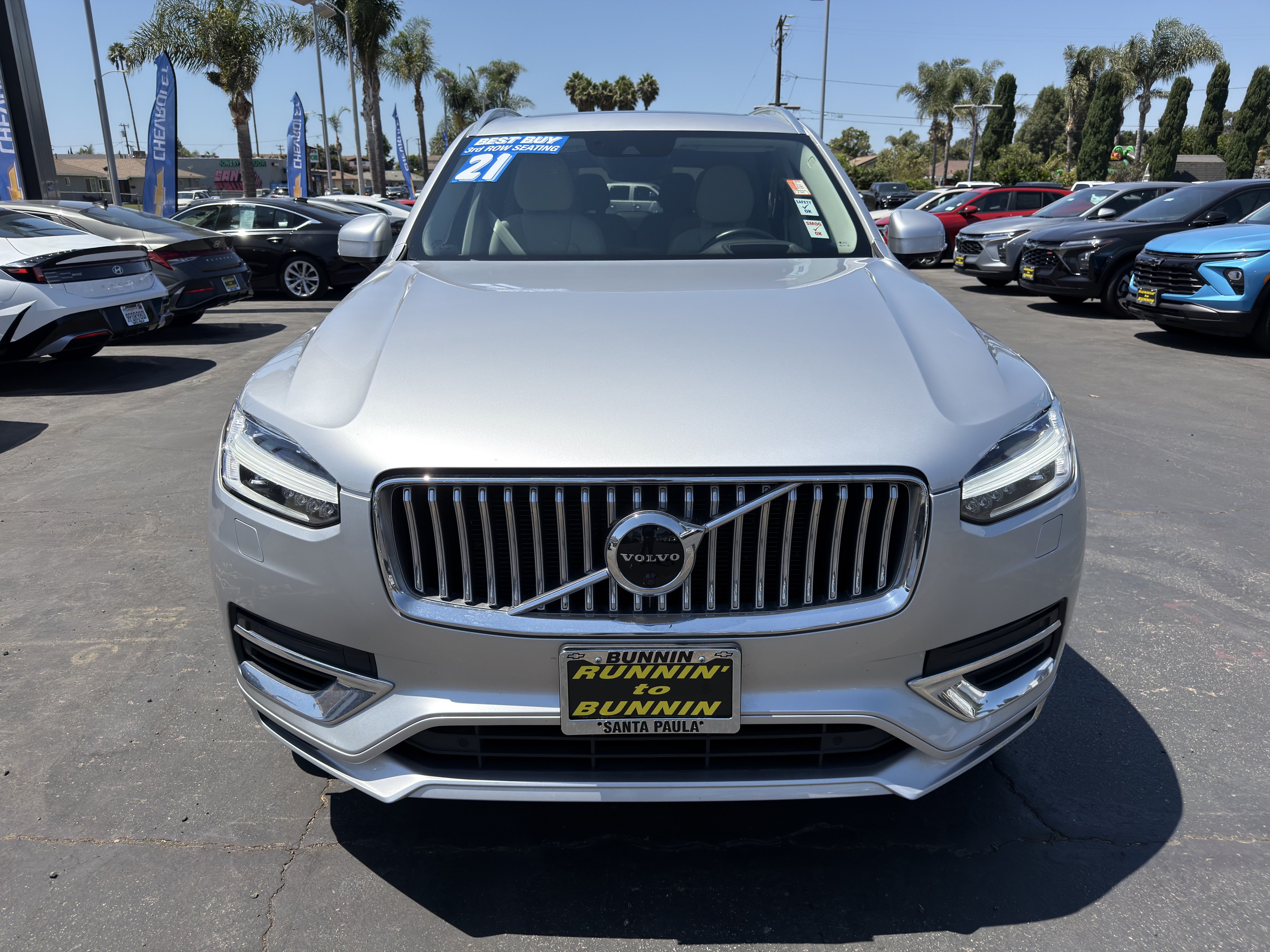 Used 2021 Volvo XC90 T8 Inscription Expression w/ Advanced Package AWD/4WD image 3