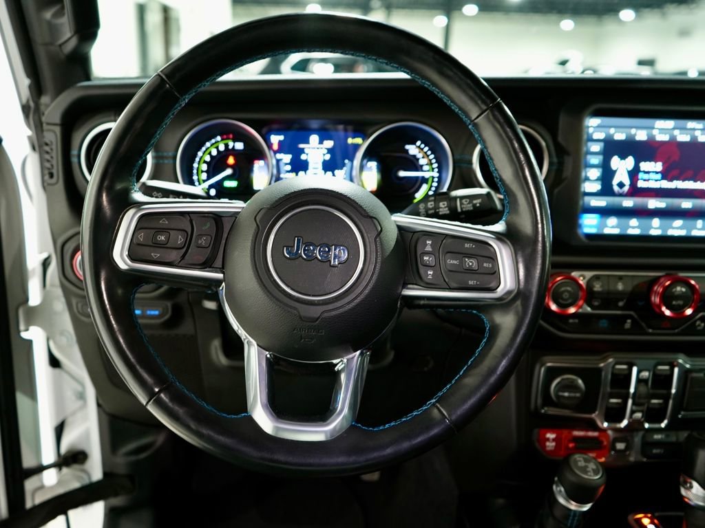 Used 2021 Jeep Wrangler Unlimited Rubicon 4xe w/ Steel Bumper Group image 19