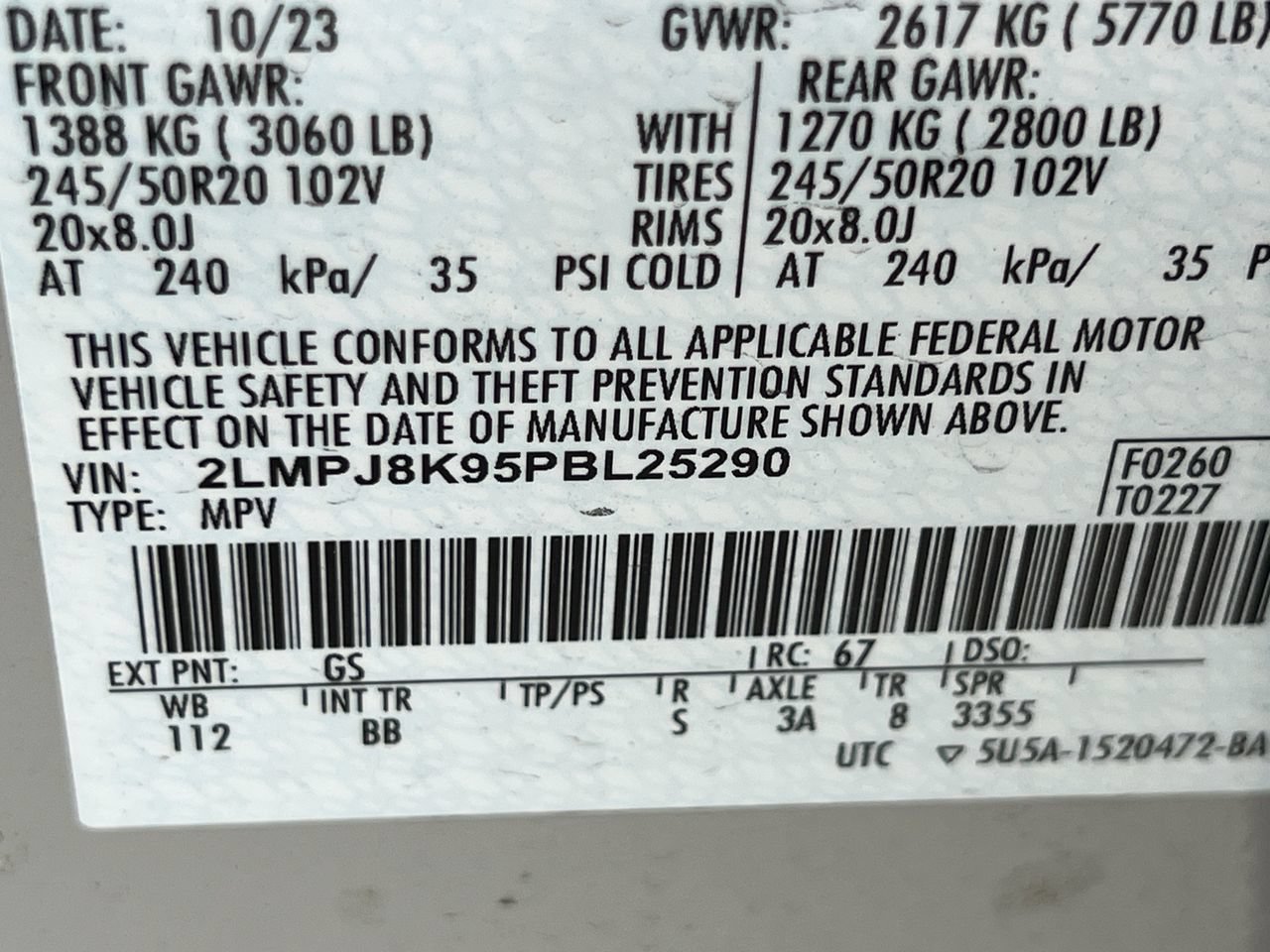 Used 2023 Lincoln Nautilus Reserve AWD/4WD image 11
