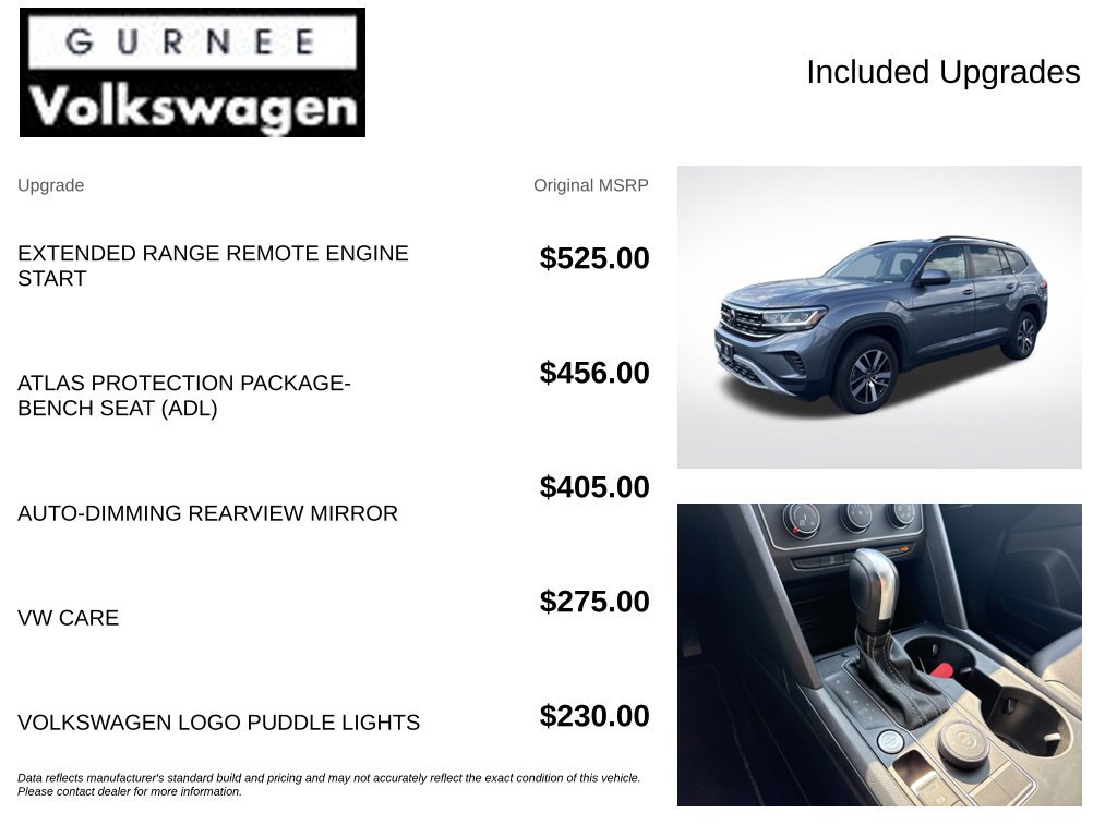 Used 2023 Volkswagen Atlas SE AWD/4WD image 4