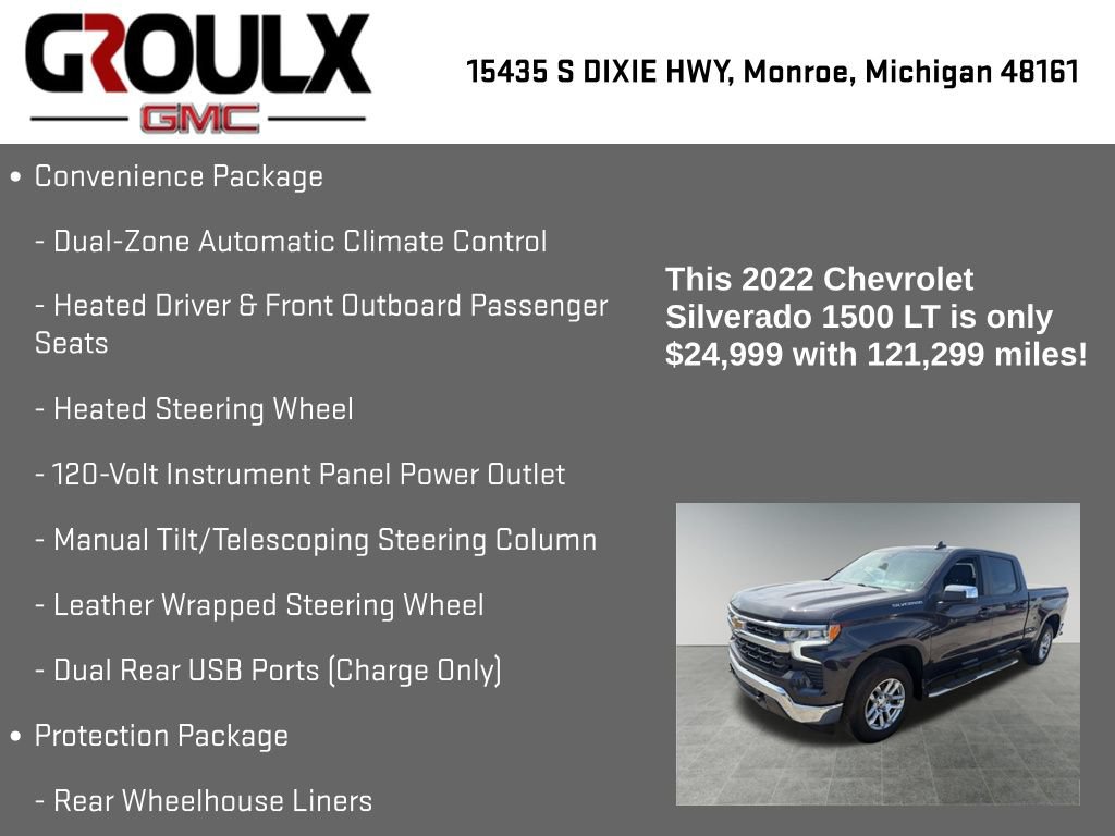 Used 2022 Chevrolet Silverado 1500 LT w/ Protection Package AWD/4WD image 31