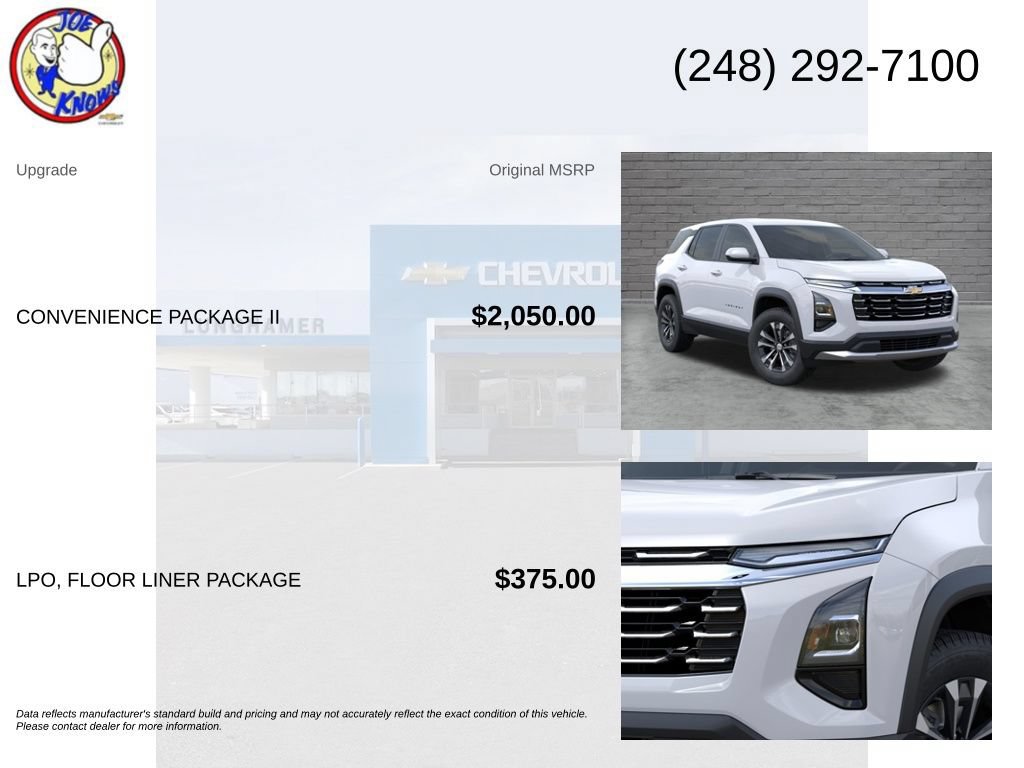 New 2027 Chevrolet Equinox LT w/ Convenience Package II FWD image 5