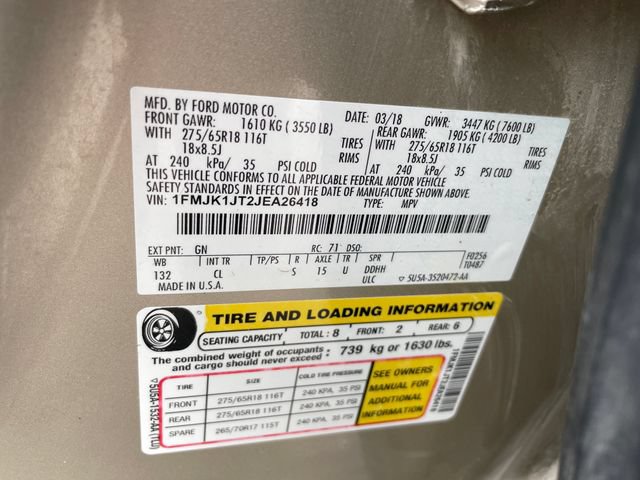 Used 2018 Ford Expedition Max XLT w/ Equipment Group 202A AWD/4WD image 31