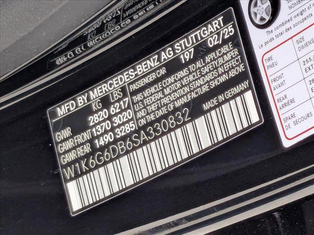 New 2025 Mercedes-Benz S 500 4MATIC image 19