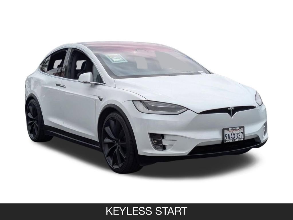 Used 2018 Tesla Model X 75D AWD/4WD image 2