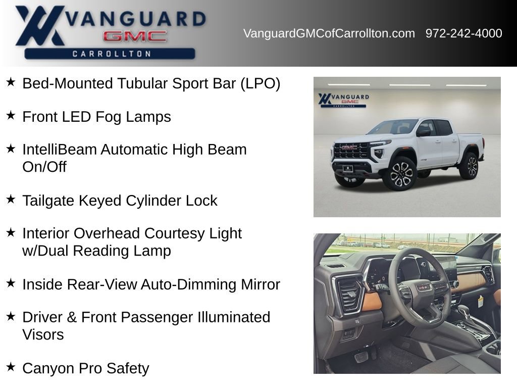 New 2025 GMC Canyon AT4 w/ Nightfall Edition image 18