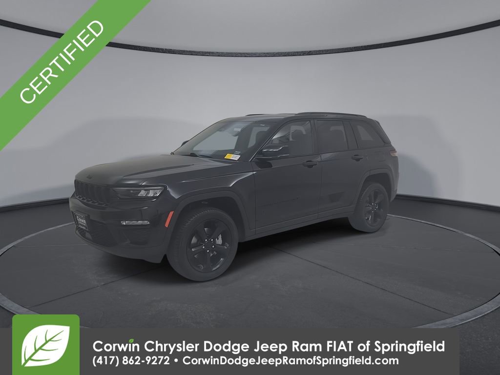 Certified 2023 Jeep Grand Cherokee Limited w/ Black Appearance Package image 8