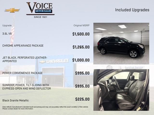 Used 2015 Chevrolet Equinox LT w/ Chrome Appearance Package image 4