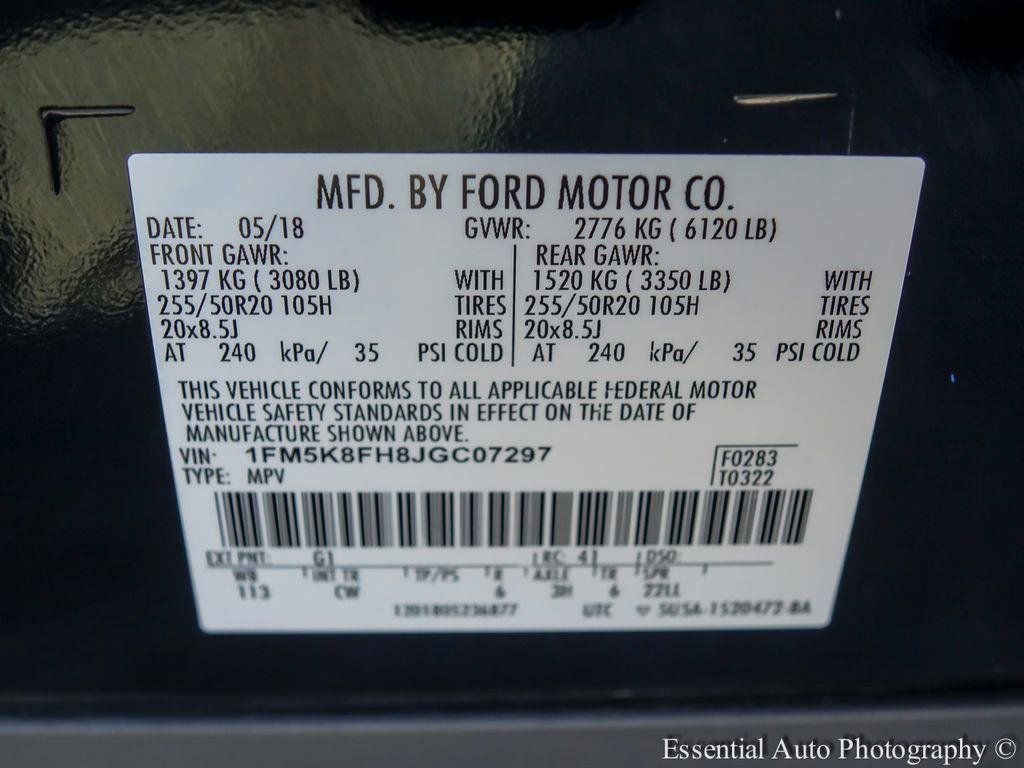 Used 2018 Ford Explorer Limited image 32