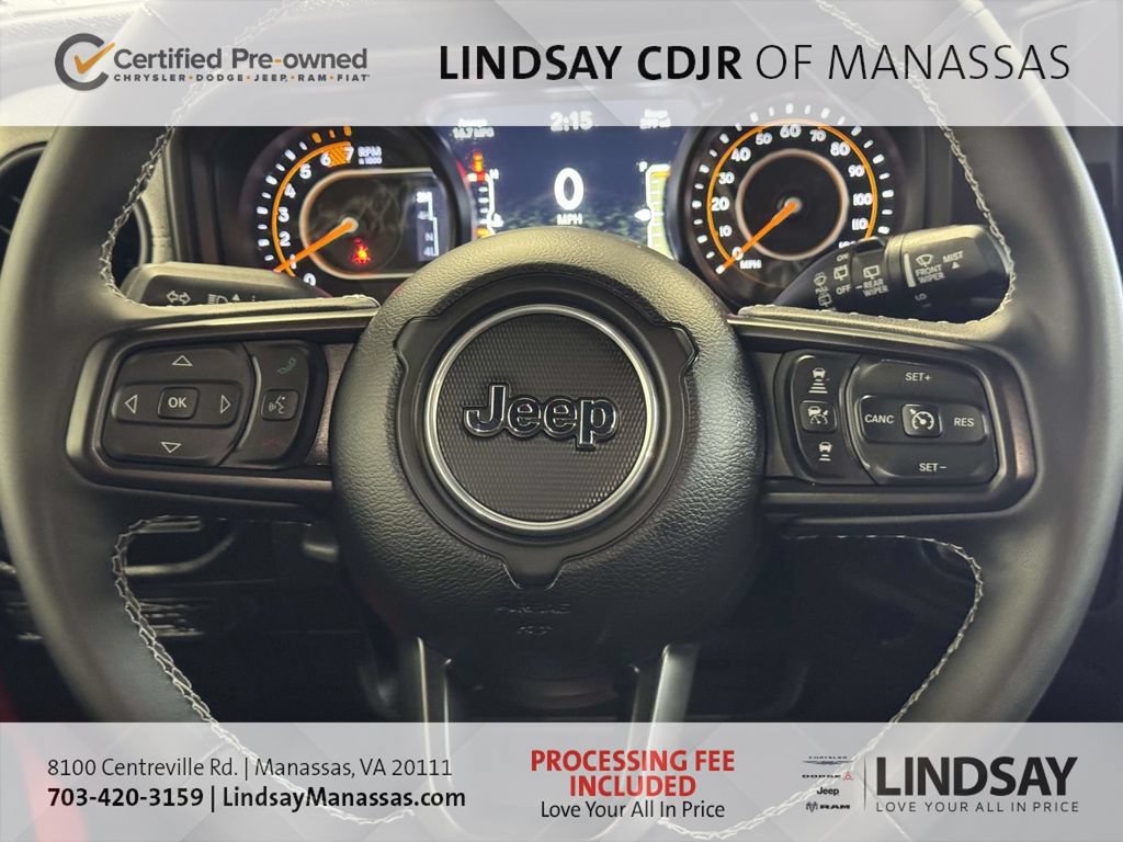 Used 2025 Jeep Wrangler Unlimited Sport AWD/4WD image 24