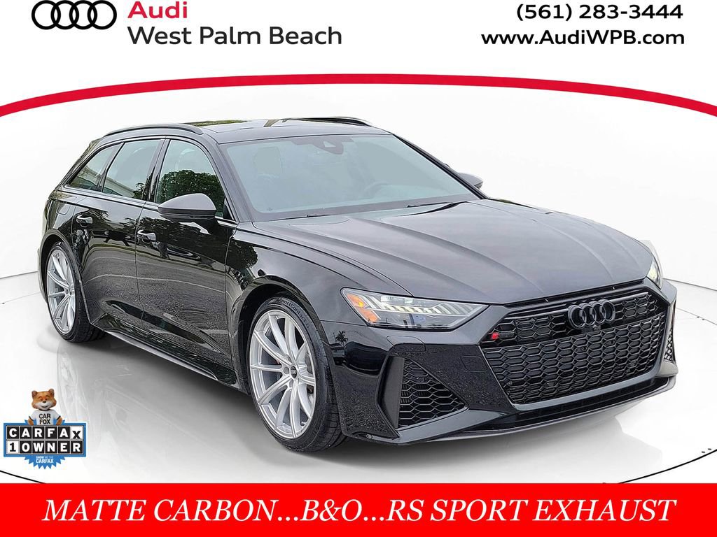 Used 2024 Audi RS 6 performance