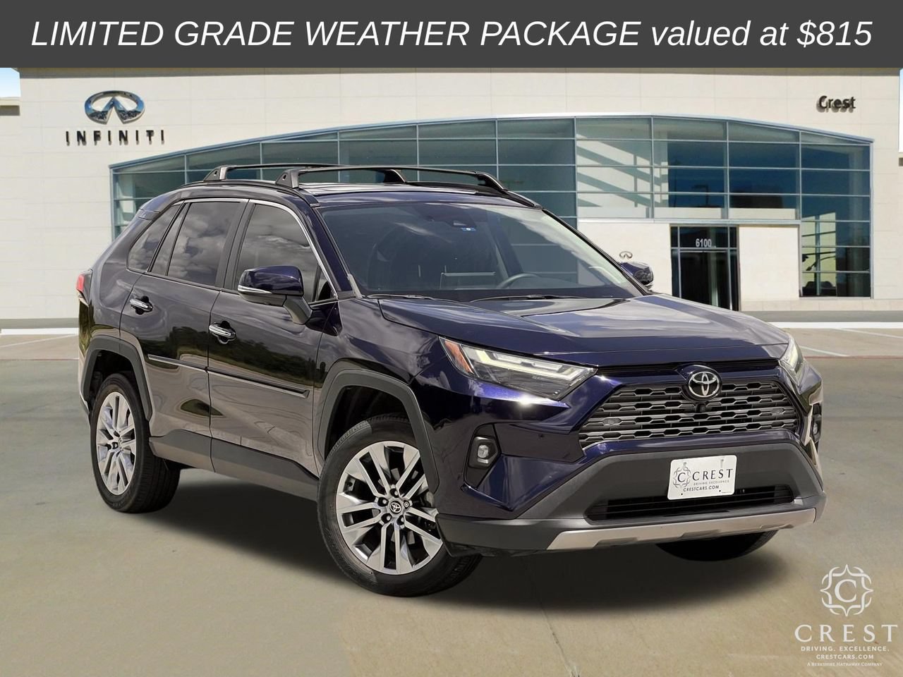Used 2022 Toyota RAV4 Limited FWD video 2