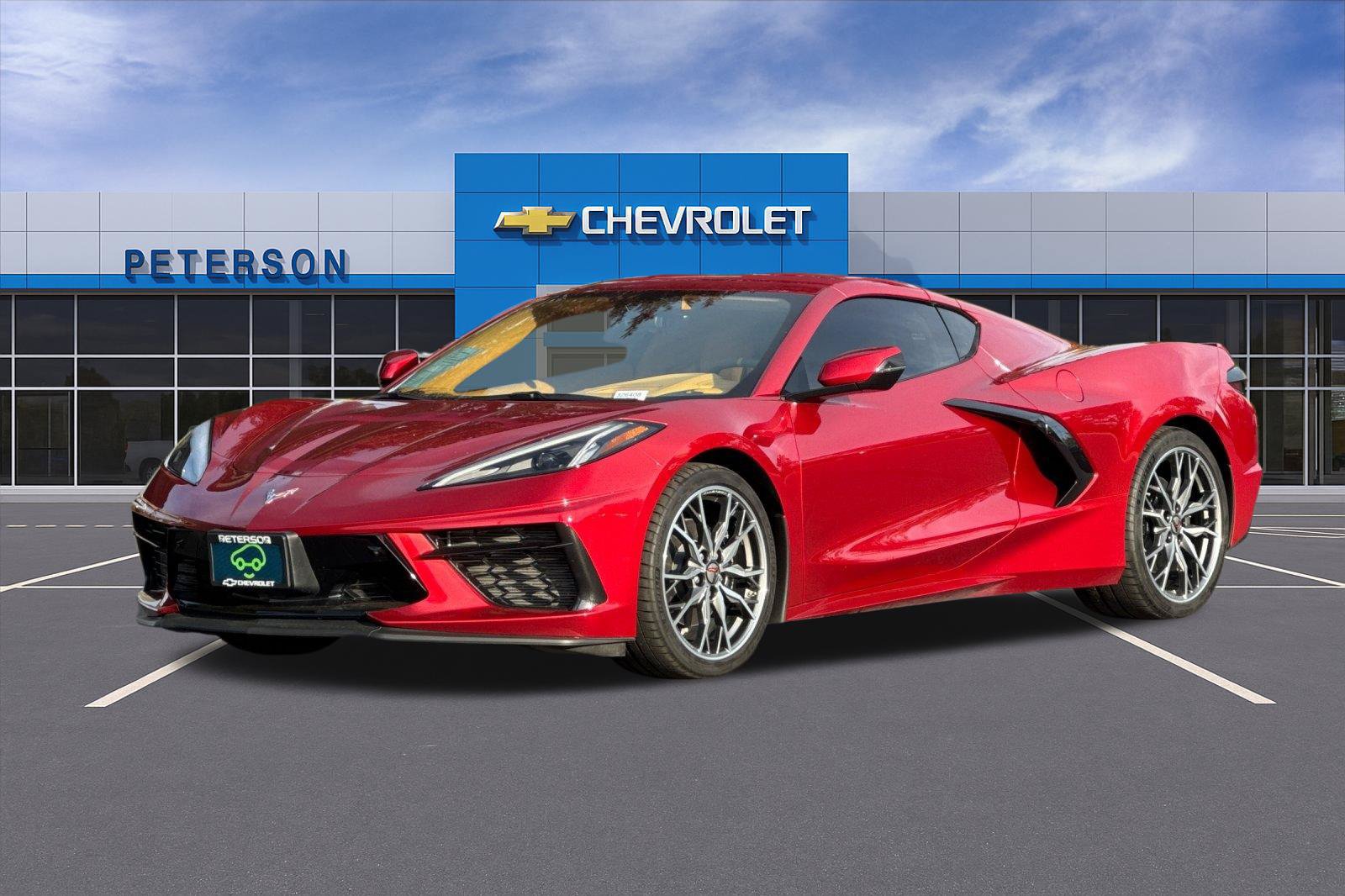 Certified 2023 Chevrolet Corvette Stingray Premium Cpe w/ Chrome Exterior Badge Package RWD image 8