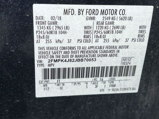 Used 2018 Ford Edge SEL w/ Equipment Group 201A AWD/4WD image 25