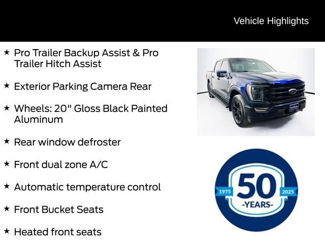 Certified 2023 Ford F150 Platinum w/ Equipment Group 701A High image 16