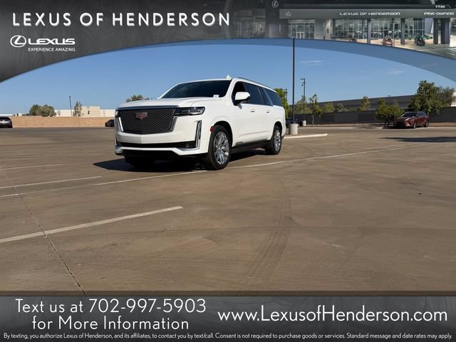 Used 2021 Cadillac Escalade ESV Premium Luxury w/ Driver Assist Tech Package AWD/4WD video 1