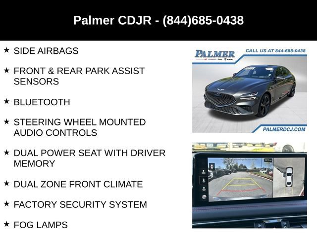Used 2023 Genesis G70 3.3T w/ Sport Prestige Package AWD/4WD image 18
