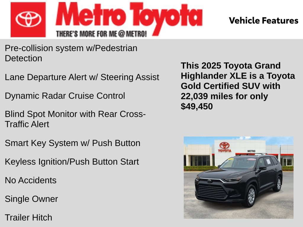 Certified 2025 Toyota Grand Highlander AWD image 11