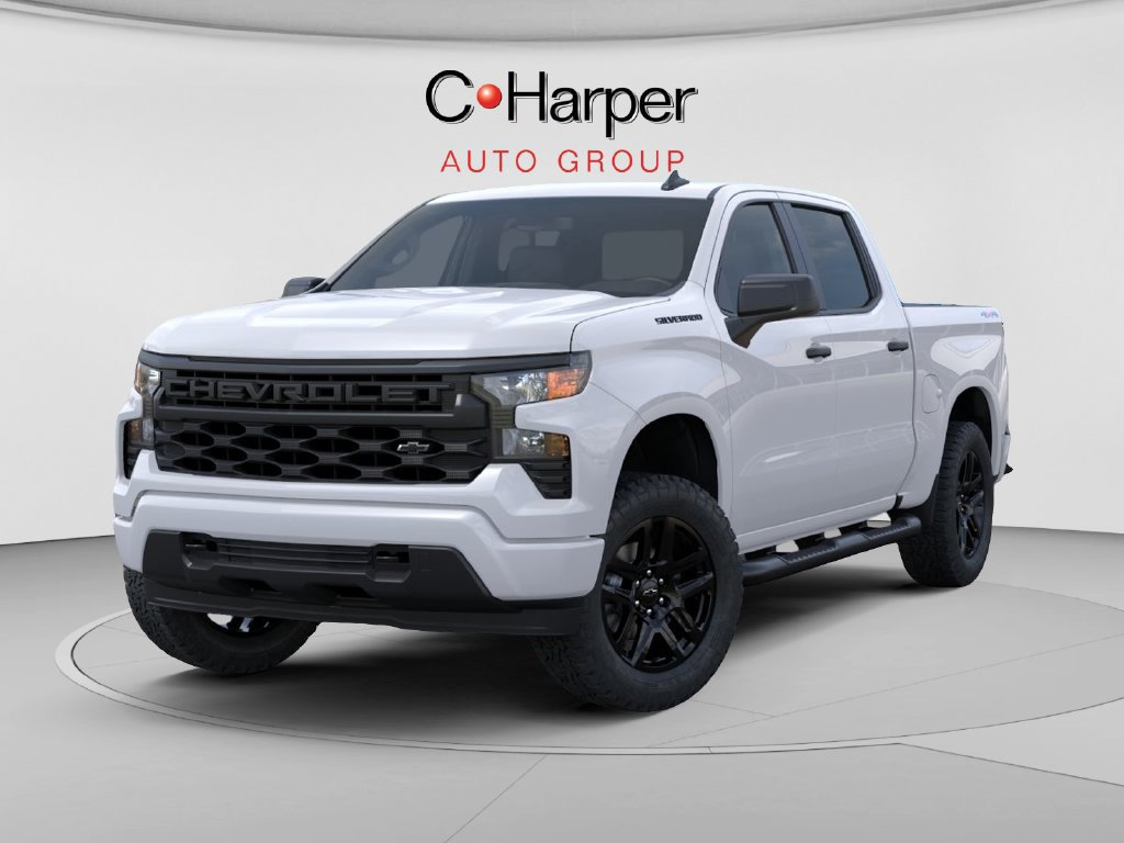 New 2026 Chevrolet Silverado 1500 Custom w/ LPO, Dark Essentials Package AWD/4WD image 6