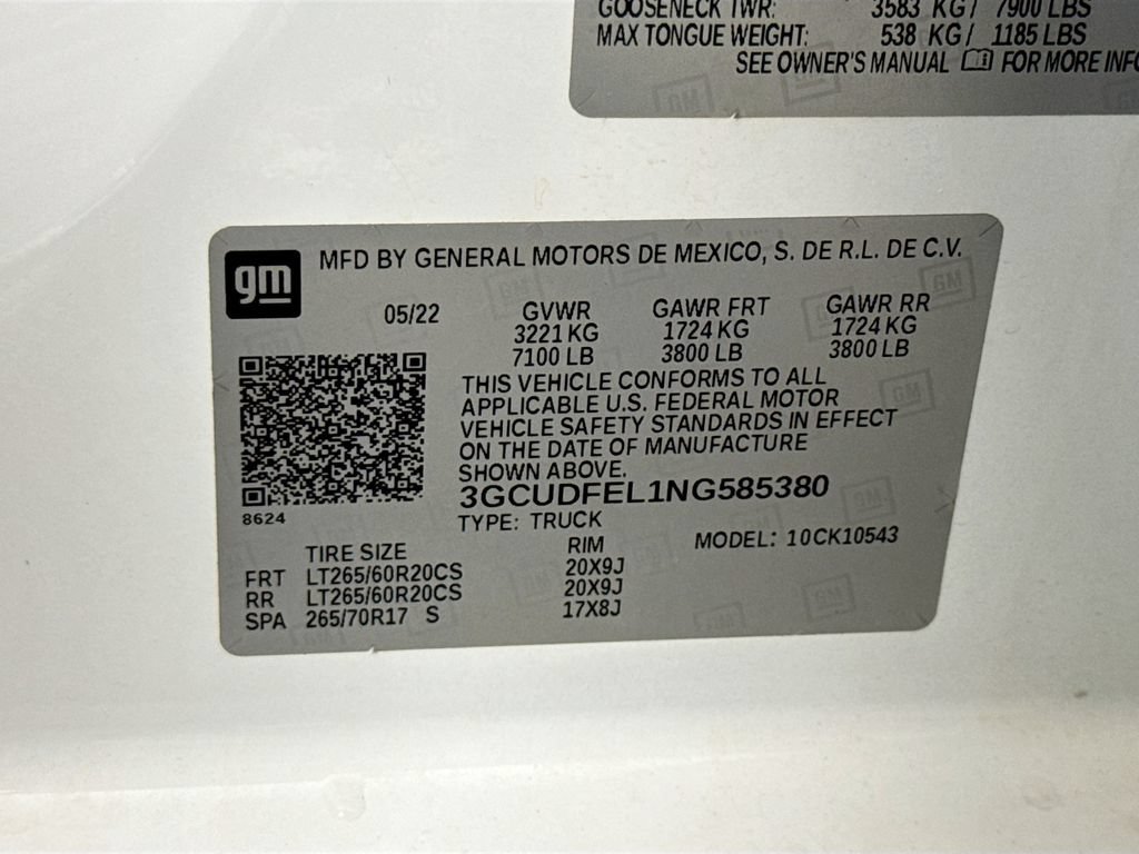 Used 2022 Chevrolet Silverado 1500 LT Trail Boss w/ LT Trail Boss Premium Package AWD/4WD image 40
