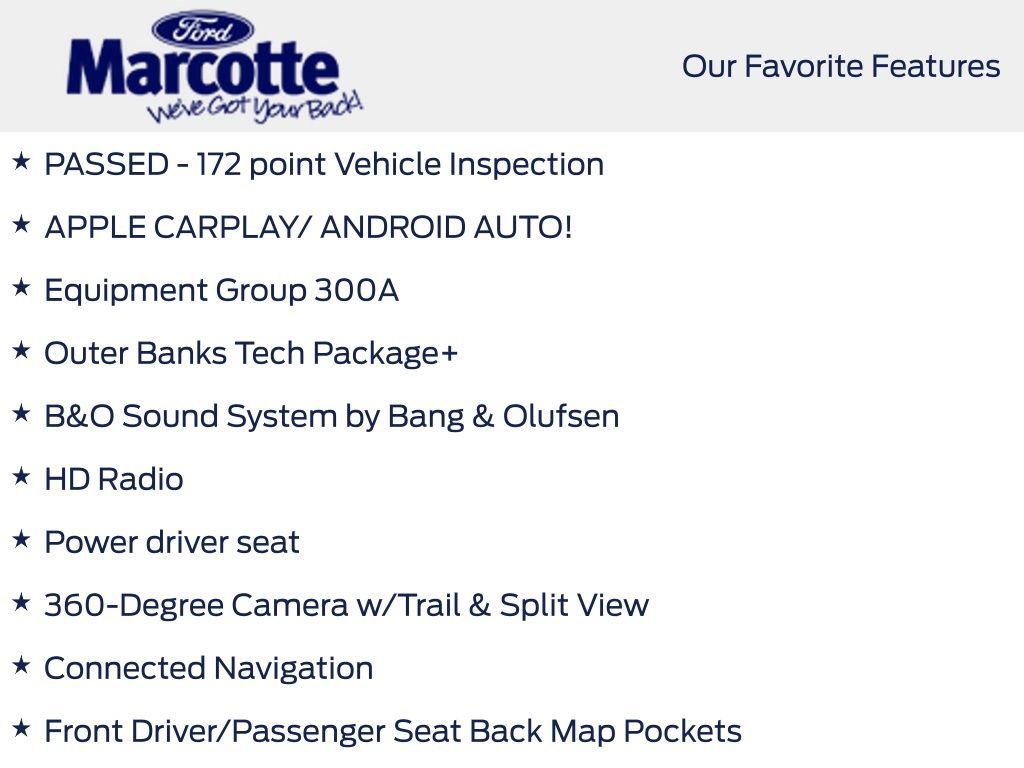 Certified 2025 Ford Bronco Sport Outer Banks w/ Outer Banks Tech Package+ AWD/4WD image 37