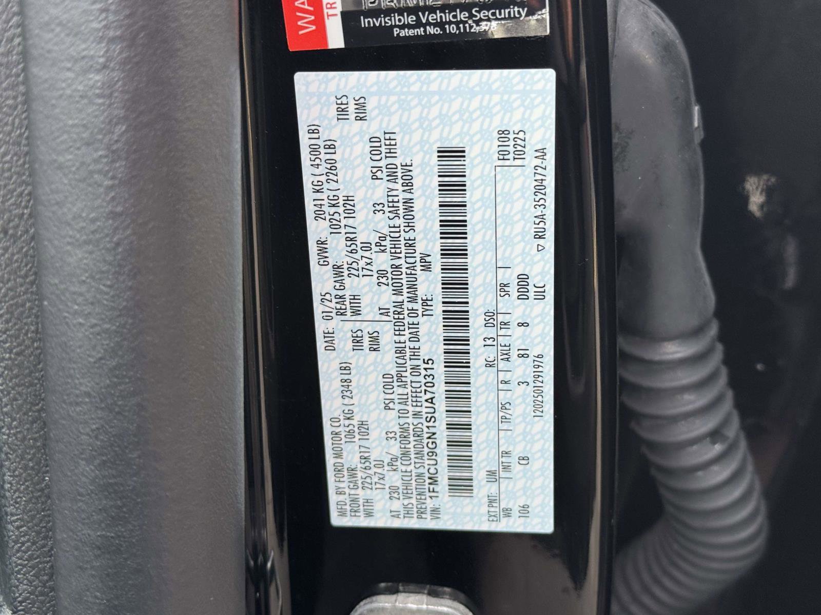 Used 2025 Ford Escape Active w/ Cold Weather Package image 17