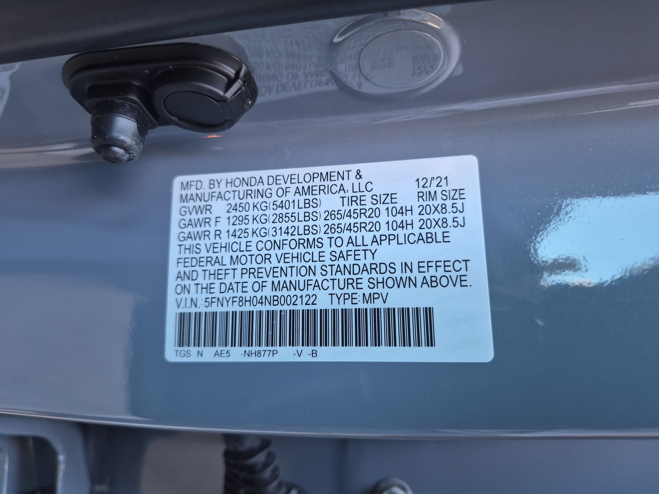 Certified 2022 Honda Passport Elite image 37