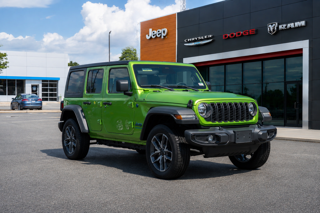 New 2025 Jeep Wrangler Unlimited Sport S 4xe w/ Convenience Group AWD/4WD image 1