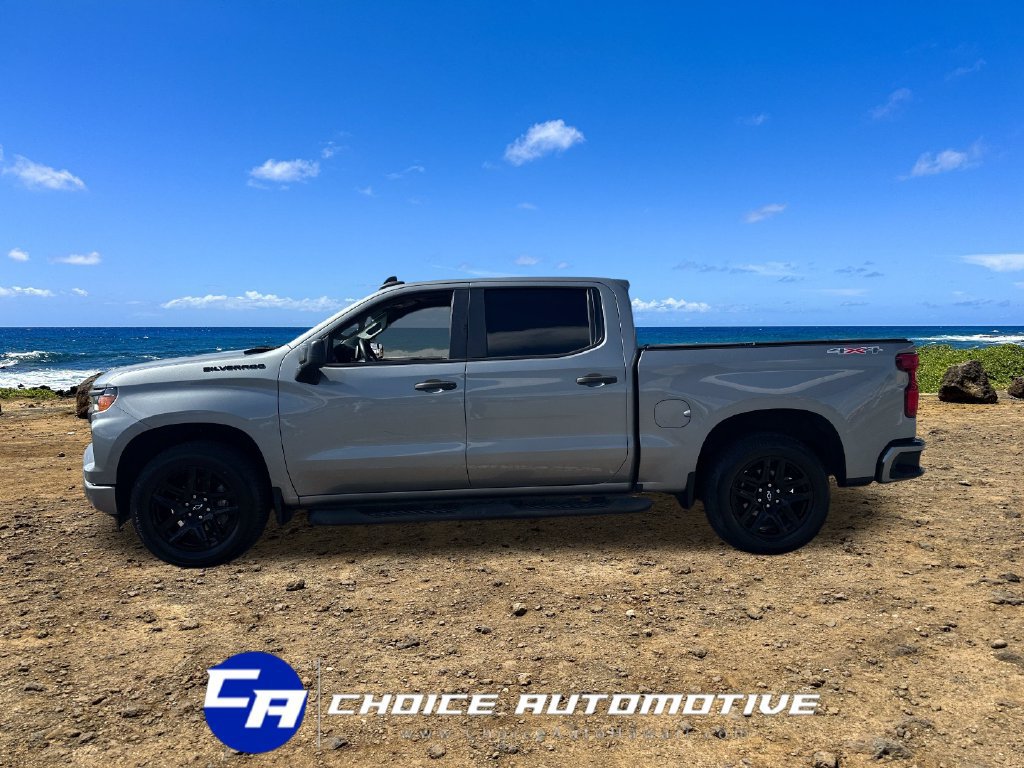 Used 2023 Chevrolet Silverado 1500 Custom w/ LPO, Dark Essentials Package AWD/4WD image 3