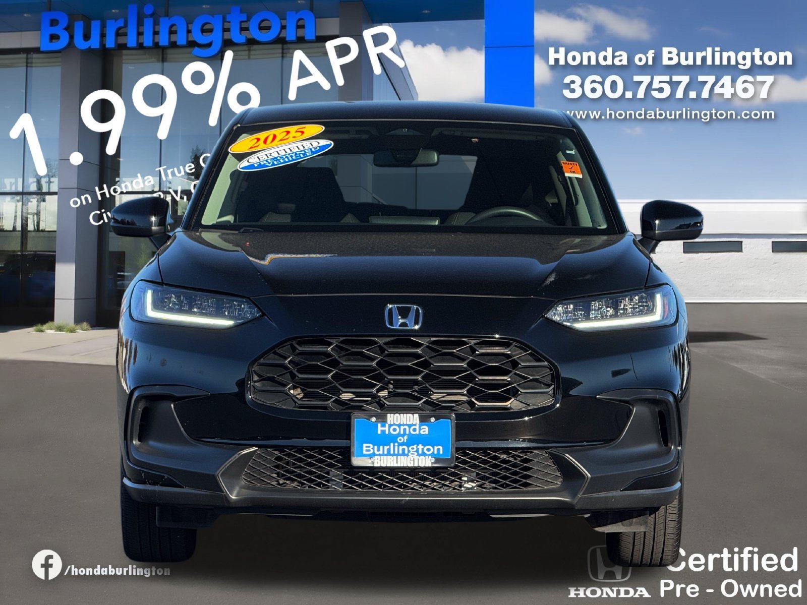 Certified 2025 Honda HR-V LX image 11