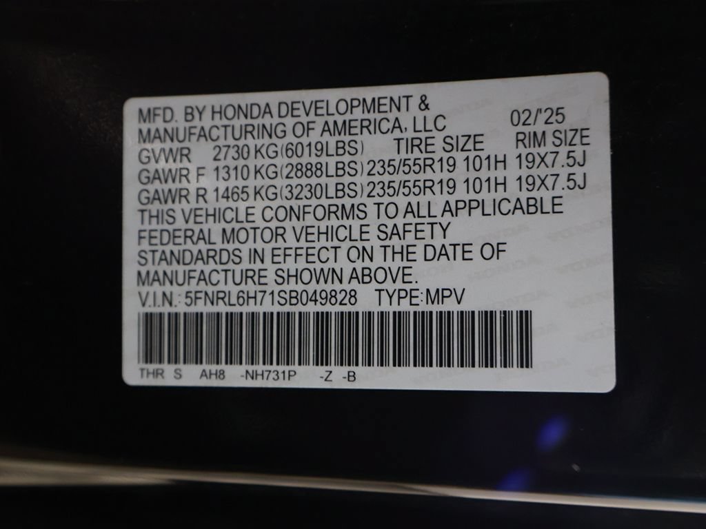 Used 2025 Honda Odyssey Sport-L image 53