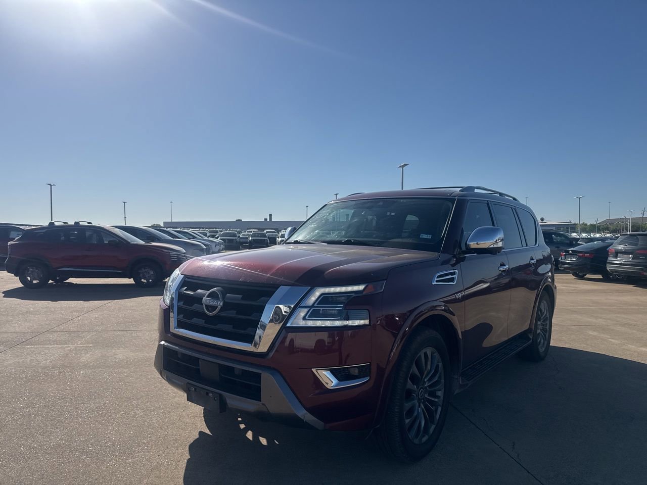 Used 2022 Nissan Armada Platinum w/ Captain's Chairs Package image 8