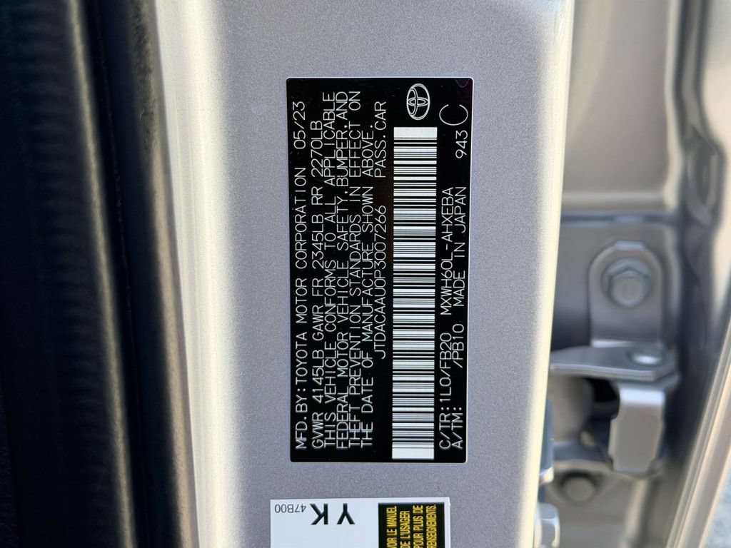 Certified 2023 Toyota Prius LE FWD image 26