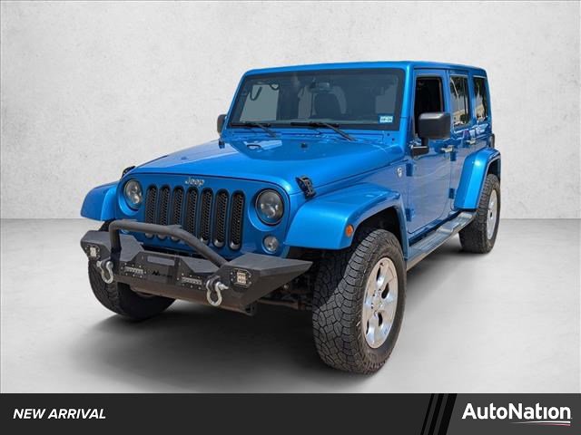 Used 2015 Jeep Wrangler Unlimited Sahara w/ Connectivity Group AWD/4WD image 1