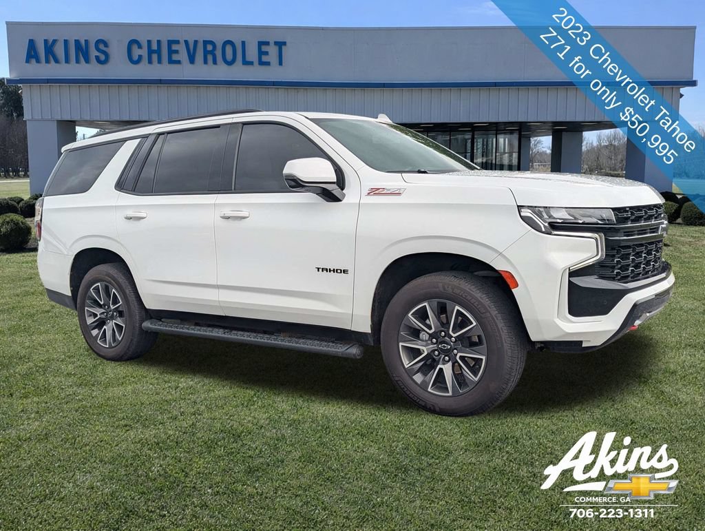 Certified 2023 Chevrolet Tahoe Z71 w/ Luxury Package AWD/4WD image 2