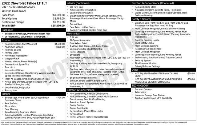 Used 2022 Chevrolet Tahoe LT image 17