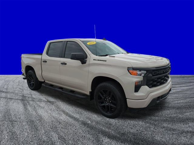 Used 2026 Chevrolet Silverado 1500 Custom w/ Turbomax Blackout Package RWD image 2