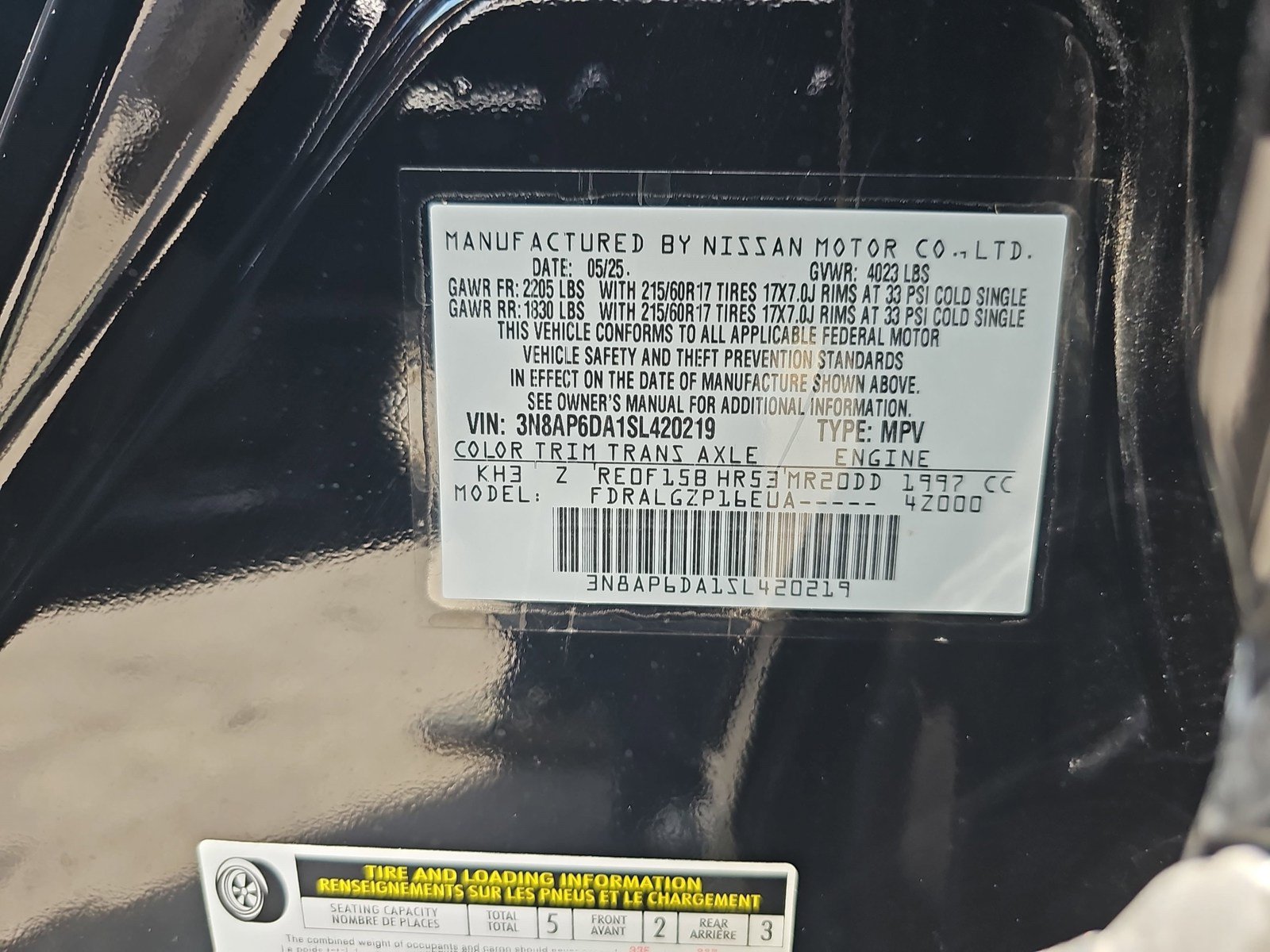 Used 2025 Nissan Kicks SR FWD image 34