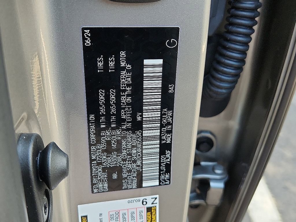 Used 2024 Lexus LX 600 F Sport AWD/4WD image 10