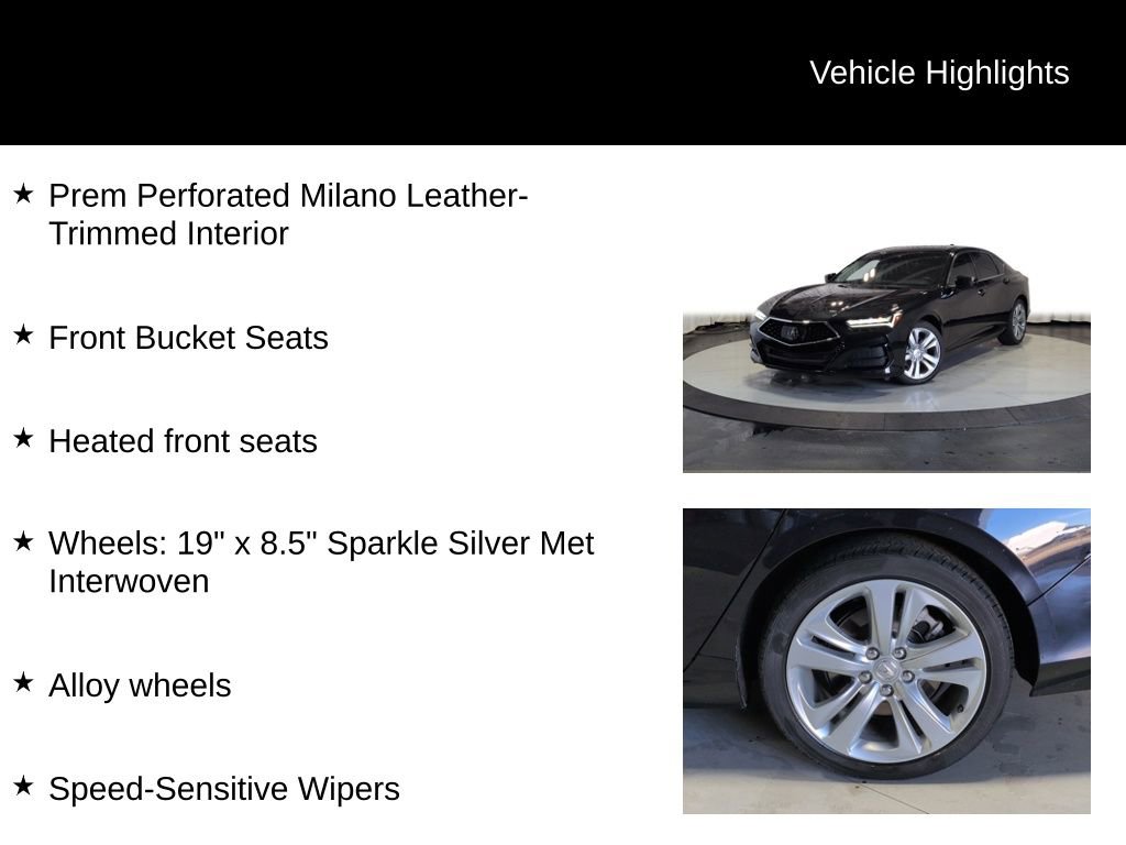 Used 2021 Acura TLX w/ Technology Package FWD image 18