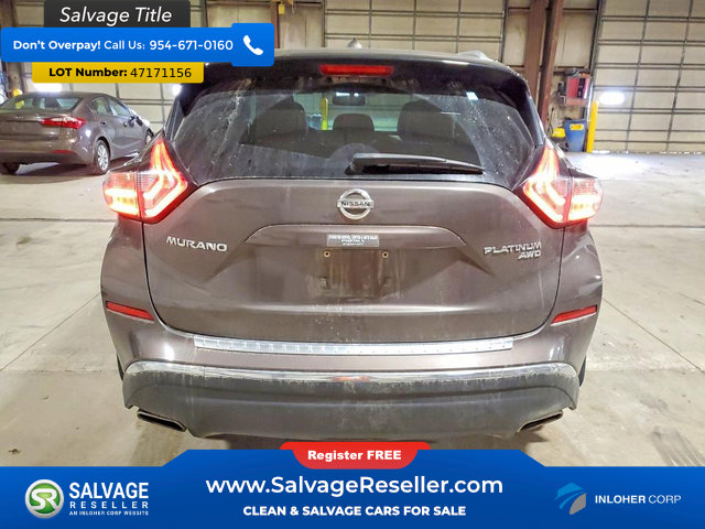 Used 2015 Nissan Murano Platinum w/ Platinum Technology Package image 3